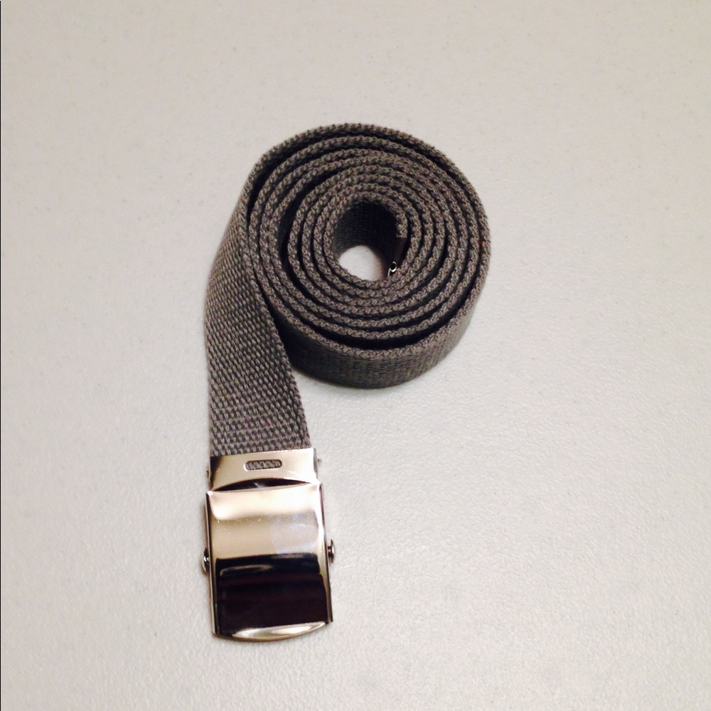 Men's Belt Mint Green Metal Slide Buckle NWOT
